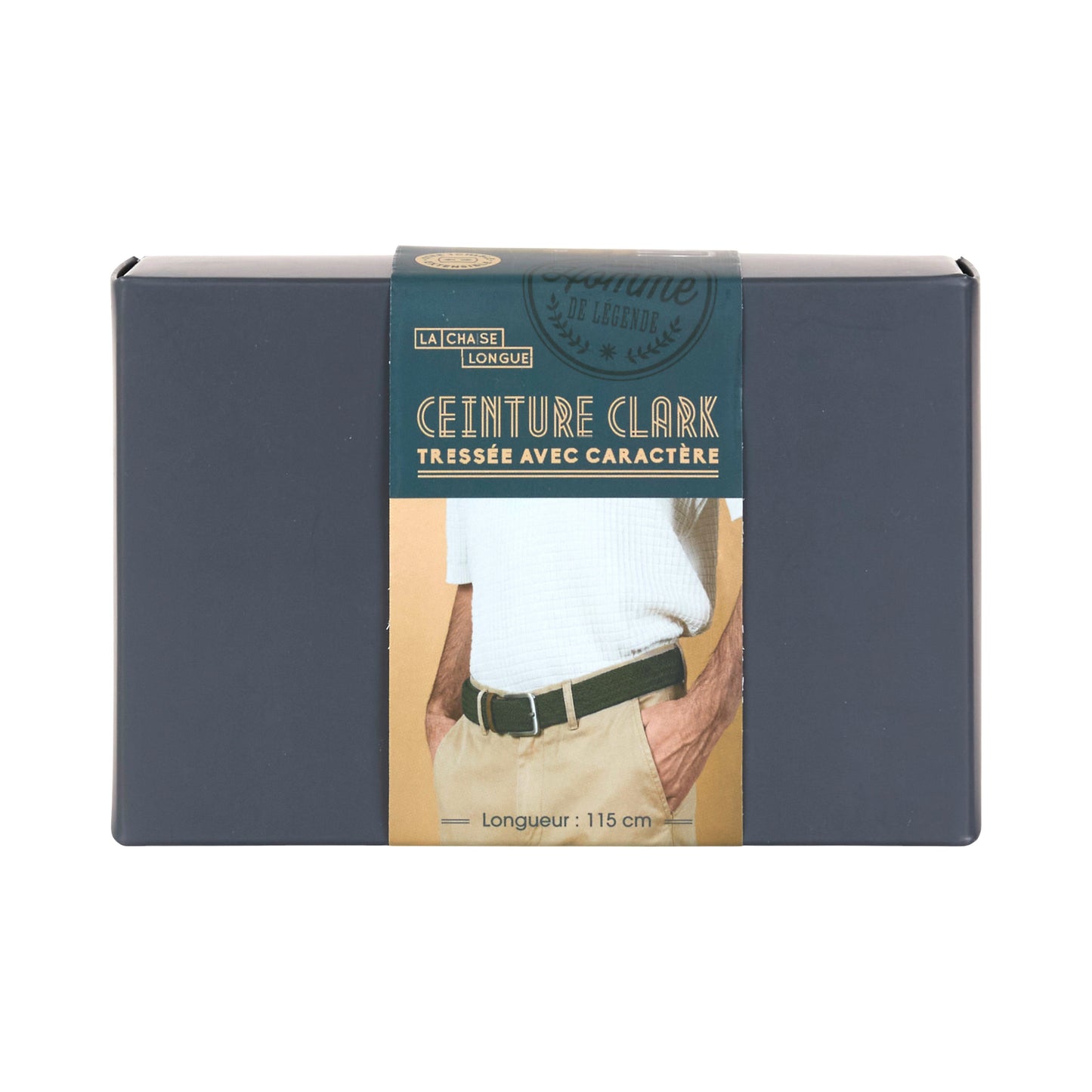 CEINTURE HOMME KAKI