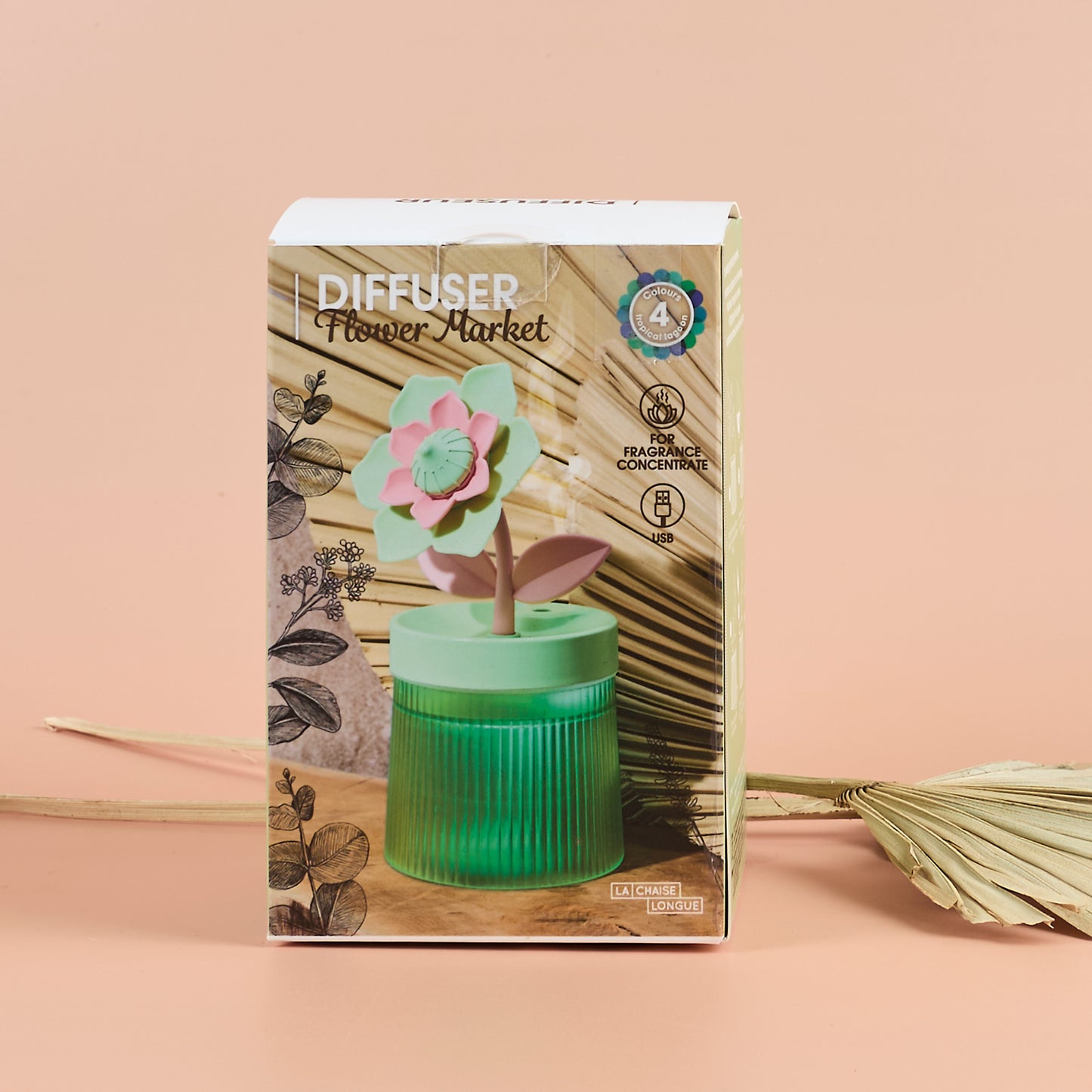 DIFFUSEUR FLOWER MARKET VERT