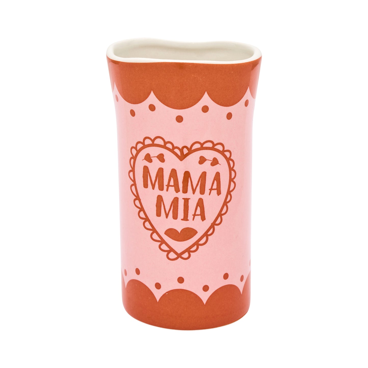 COFFRET DE 3 VASES MAMA MI AMORE
