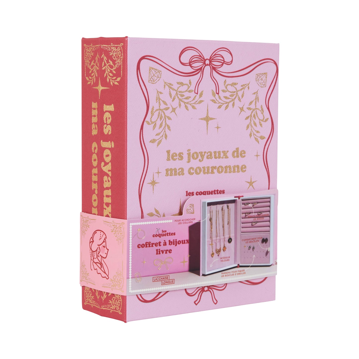 BOITE A BIJOUX LIVRE LES COQUETTES