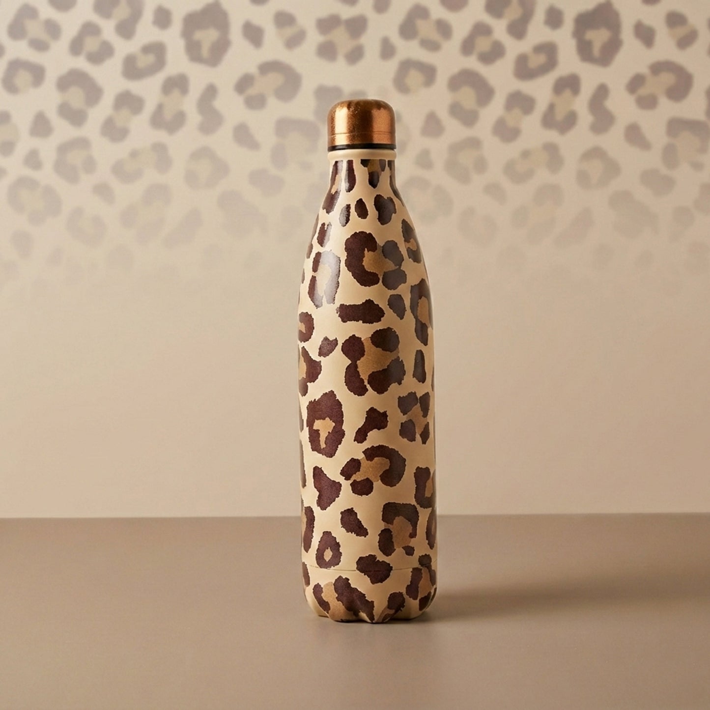 BOUTEILLE ISO LEOPARD ROSE FLUO WILD 1L