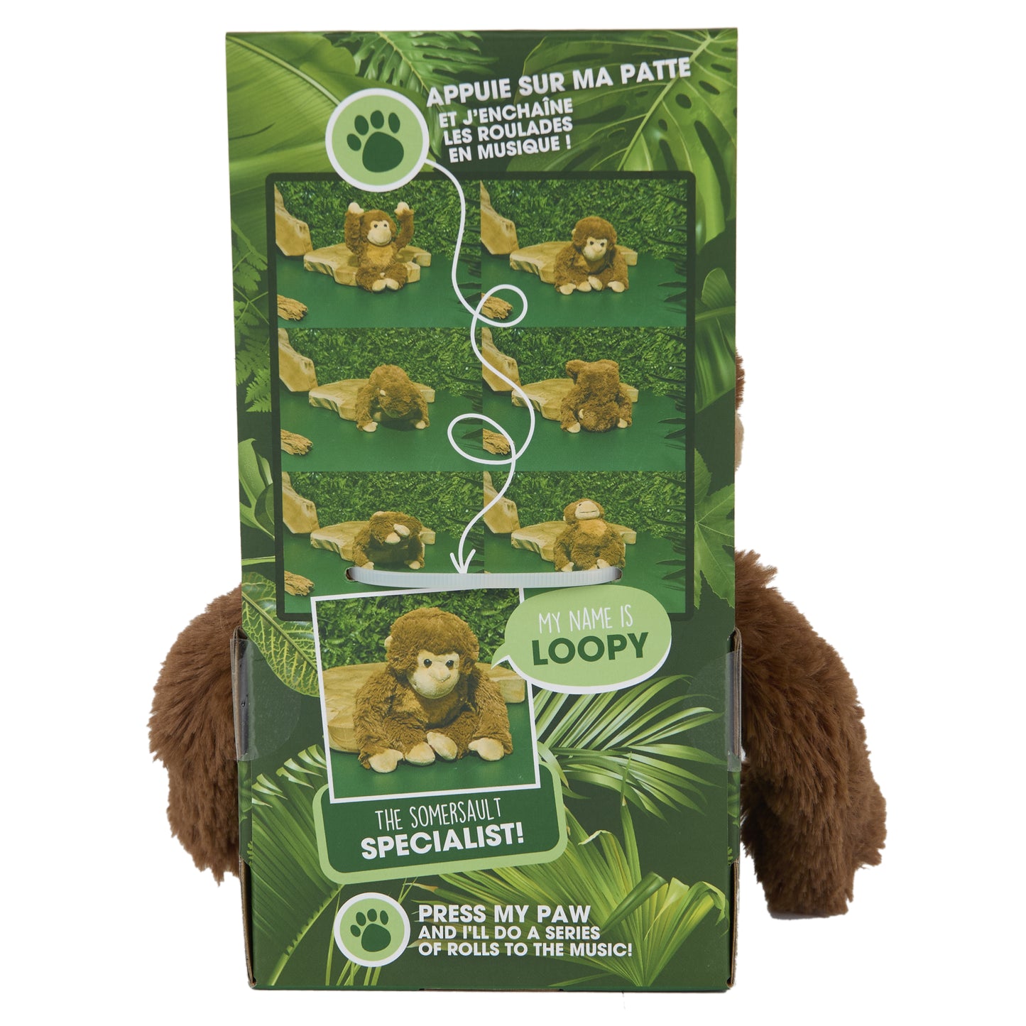 PELUCHE SINGE GALIPETTES
