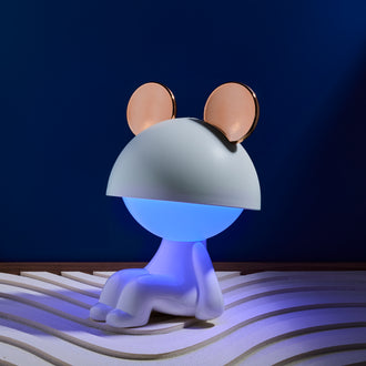 LAMPE ENCEINTE MISTER MOUSE GM ASSIS BLANC