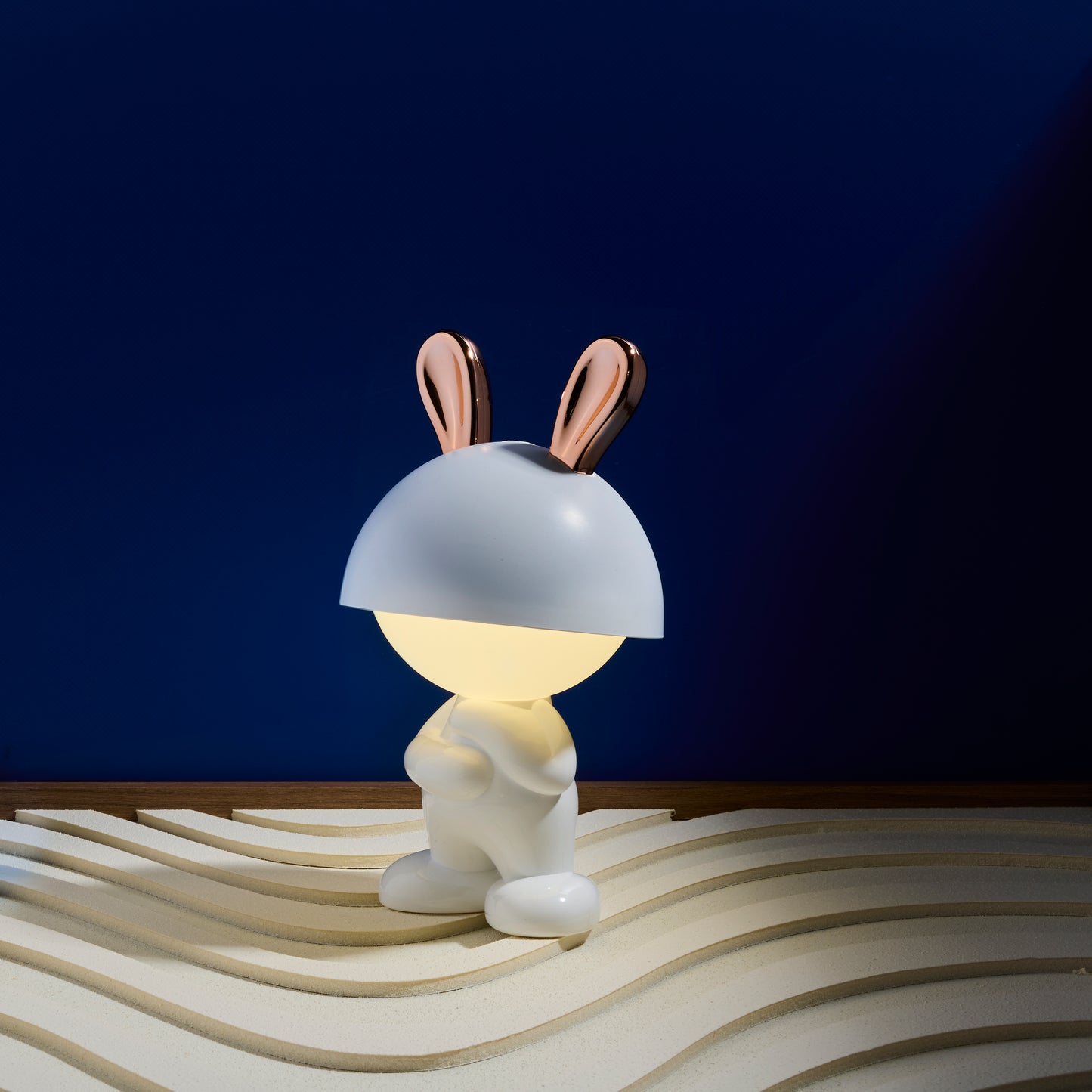LAMPE MISTER BUNNY PM DEBOUT BLANC