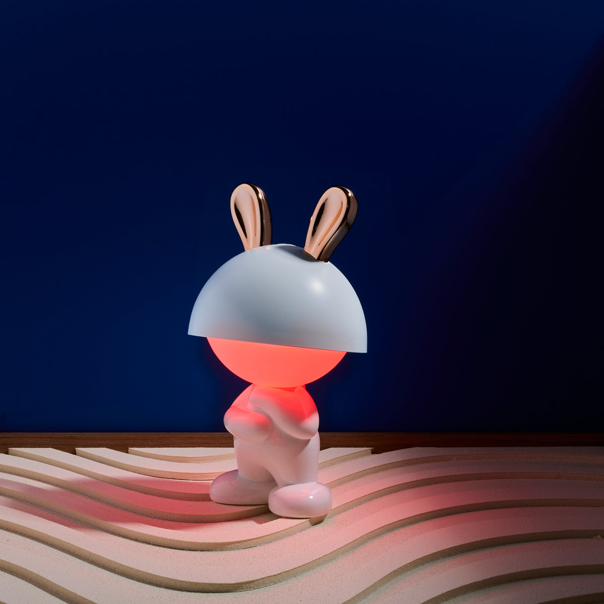 LAMPE MISTER BUNNY PM DEBOUT BLANC