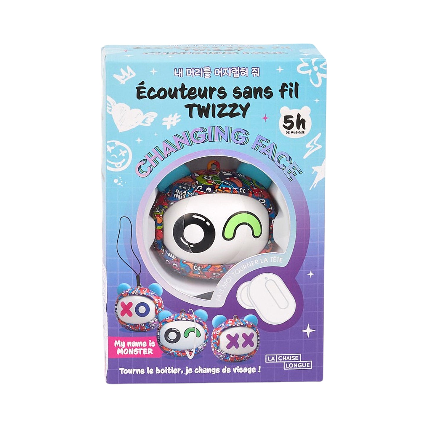 ECOUTEURS SANS FIL CHANGING FACE MONSTER