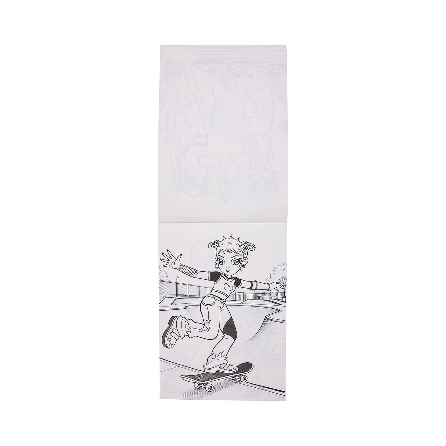 CARNET DE COLORIAGE ET FEUTRES K-POP