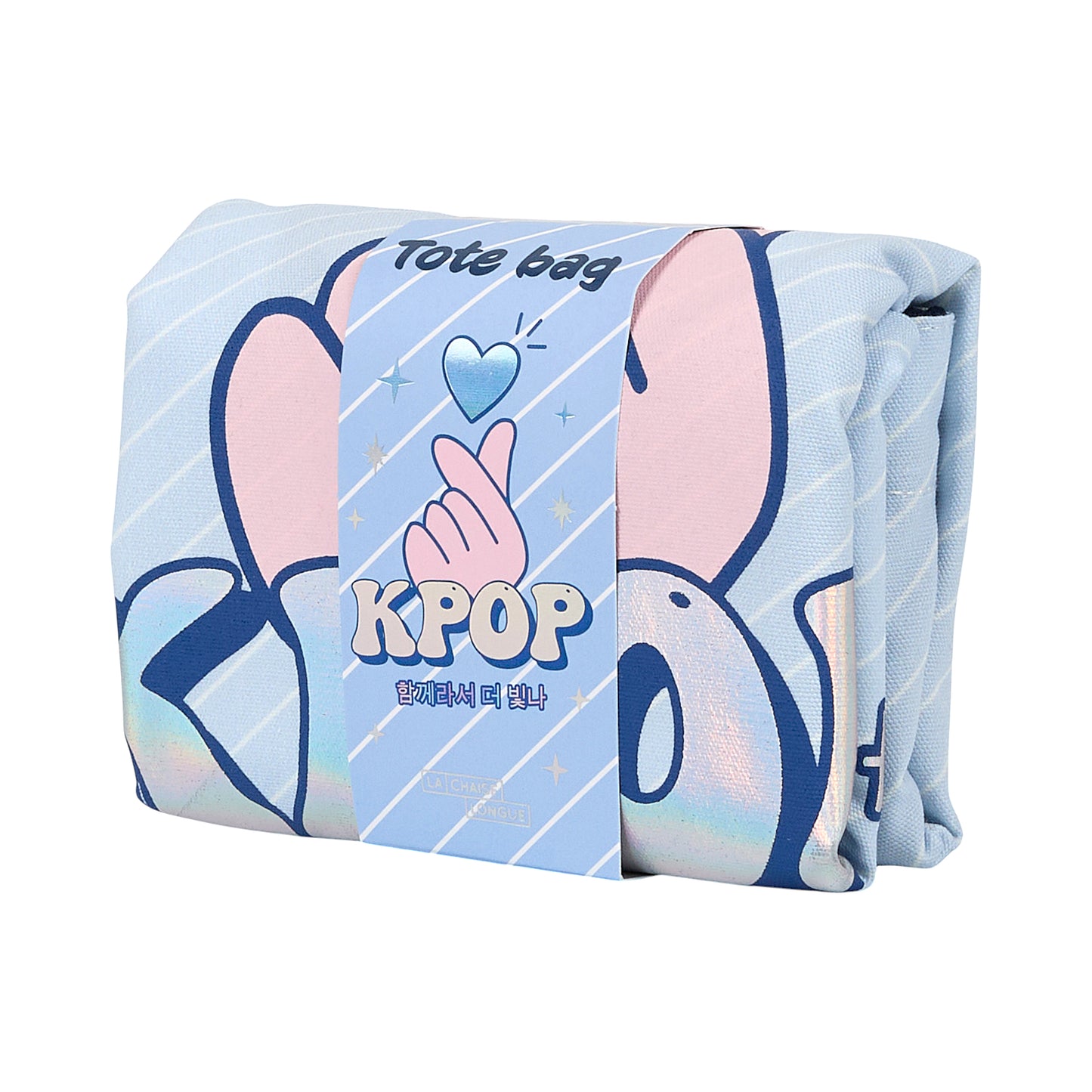 TOTE BAG KPOP FINGER HEART