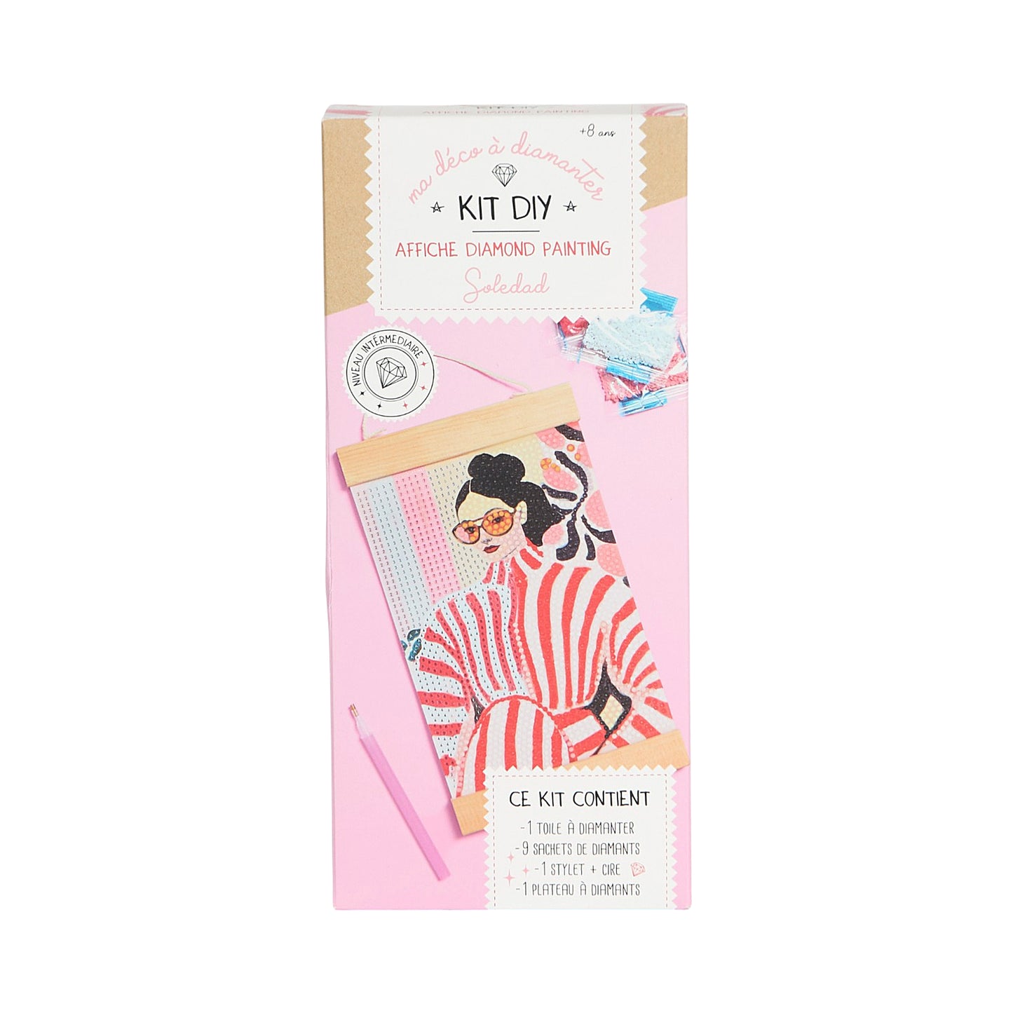 KIT DIY DIAMOND PAINTING AFFICHE SOLEDAD