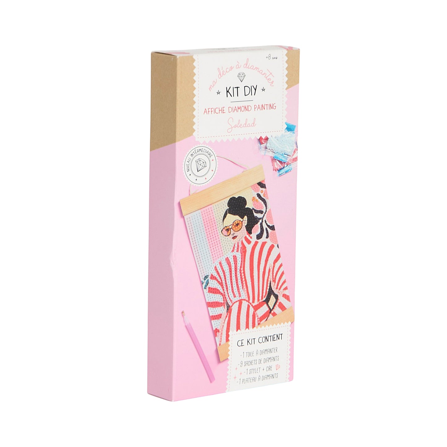 KIT DIY DIAMOND PAINTING AFFICHE SOLEDAD