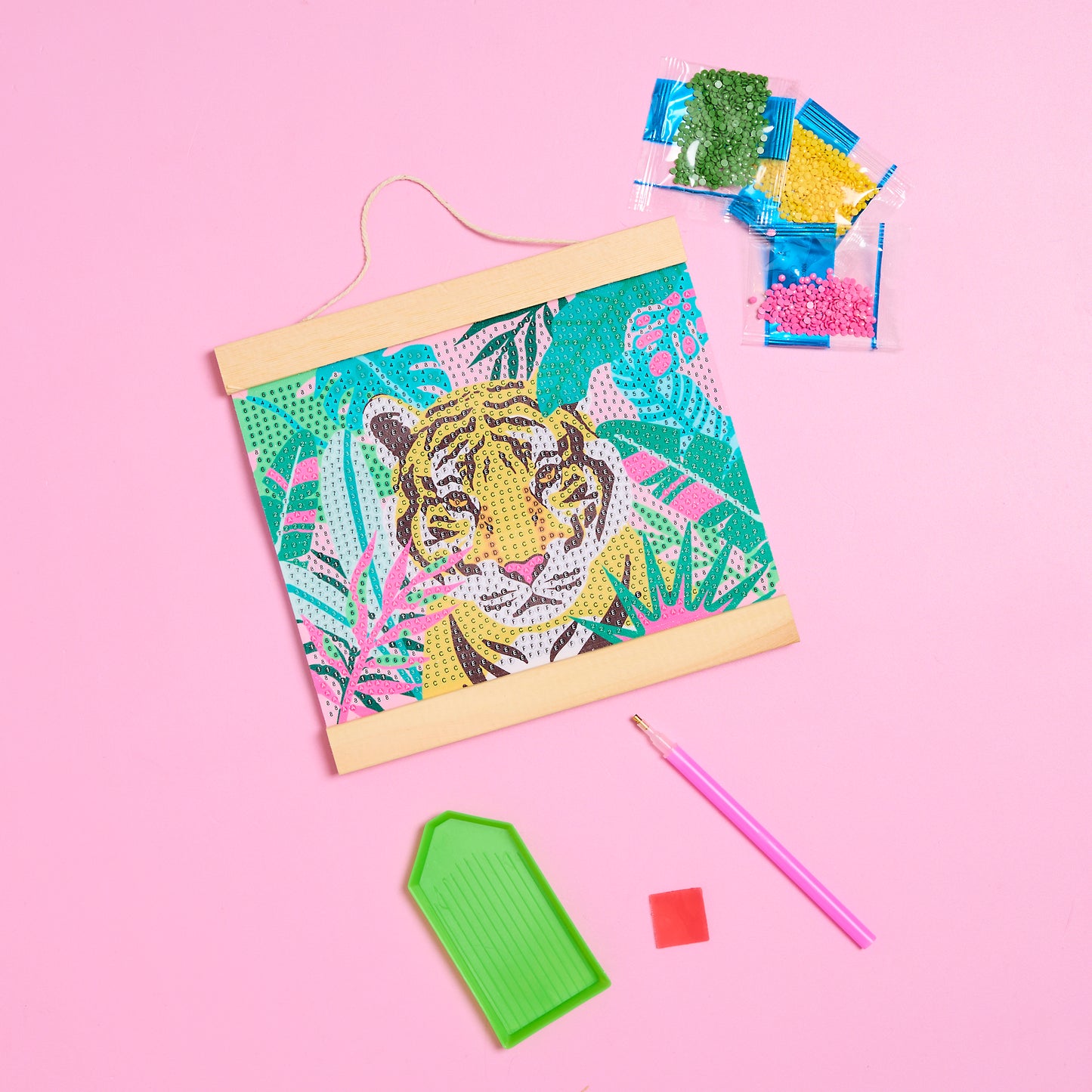 KIT DIY DIAMOND PAINTING AFFICHE WILD JUNGLE