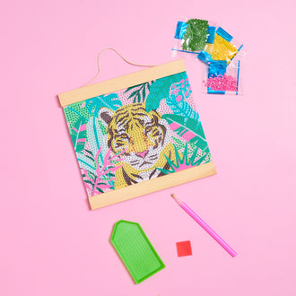 KIT DIY DIAMOND PAINTING AFFICHE WILD JUNGLE