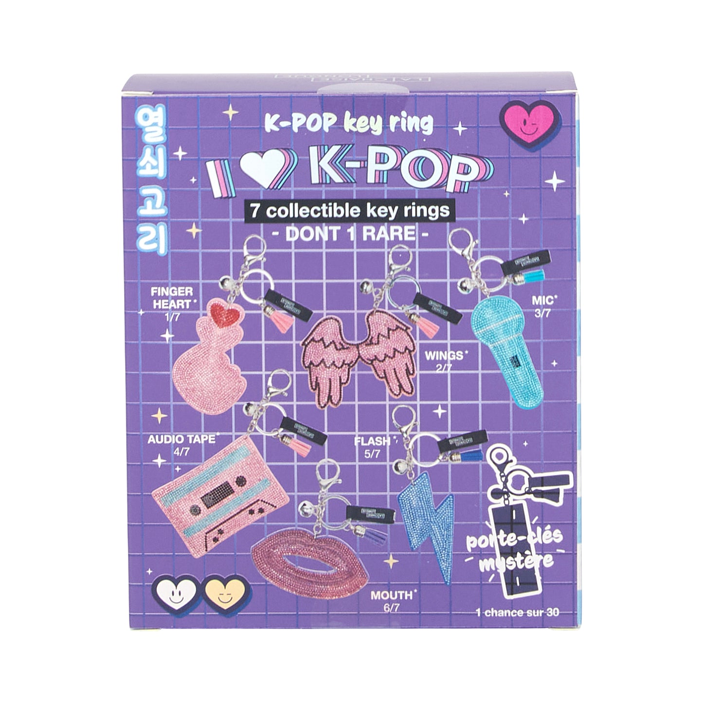 BLIND BOX PORTE CLES KPOP