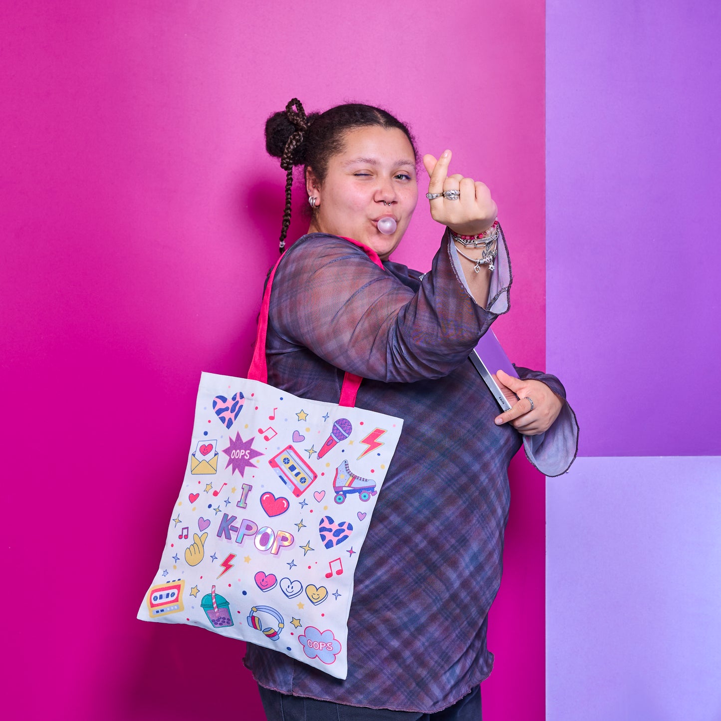TOTE BAG I LOVE KPOP