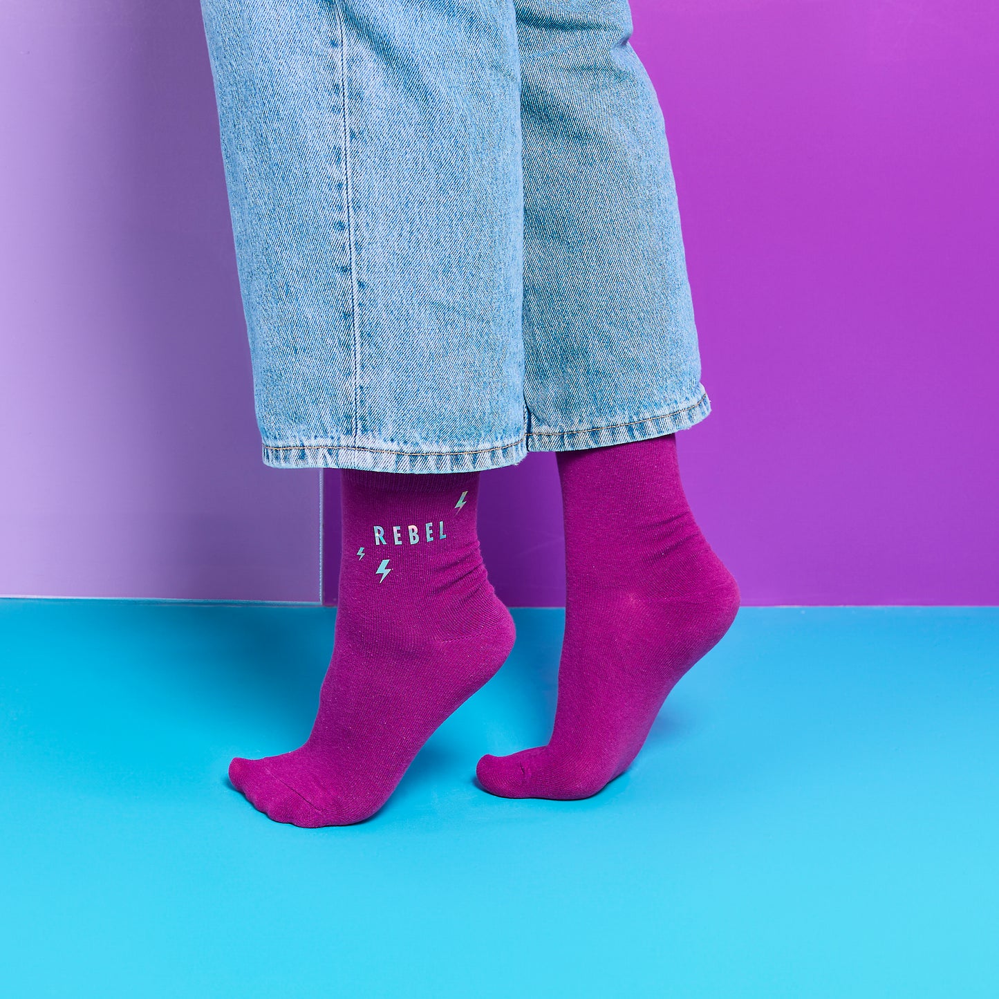 CHAUSSETTES KPOP REBEL 36-41