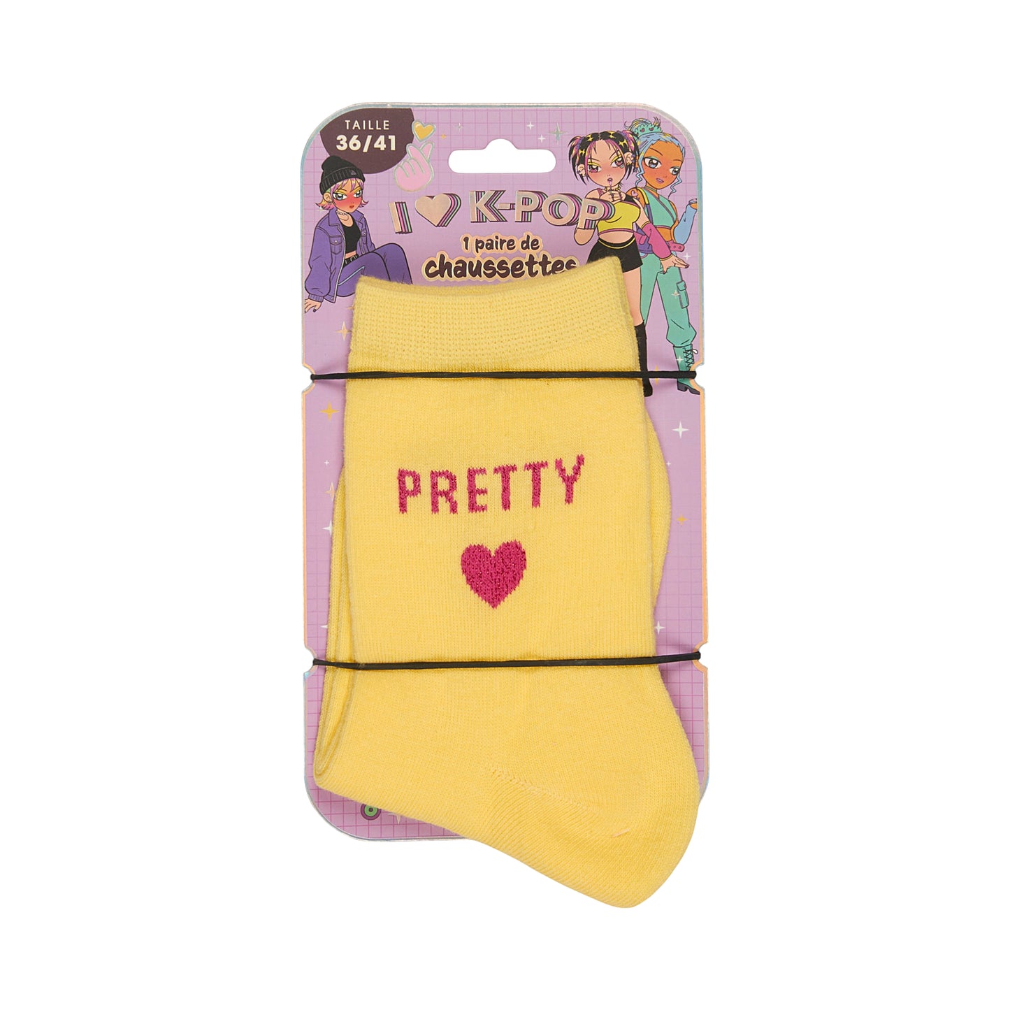 CHAUSSETTES KPOP PRETTY 36-41