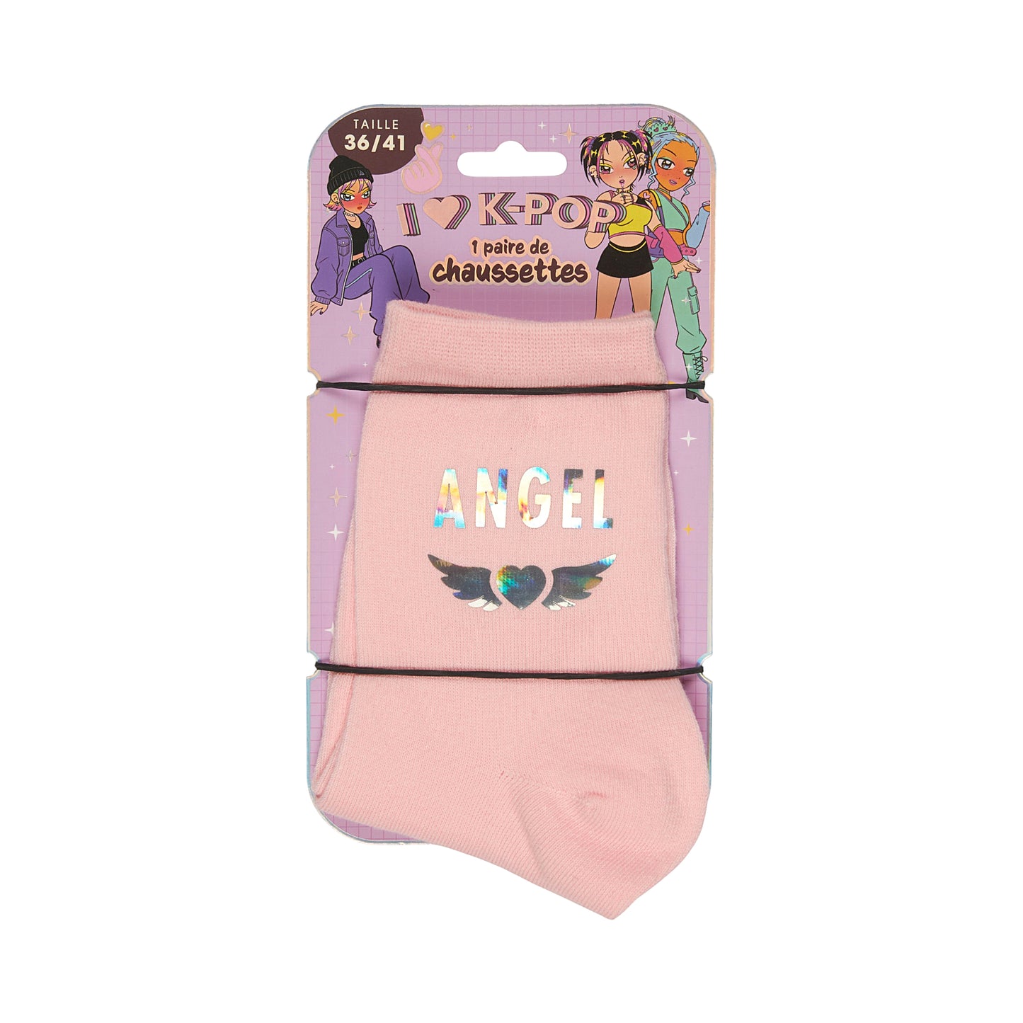 CHAUSSETTES KPOP ANGEL 36-41