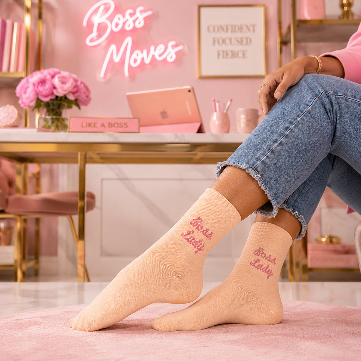 CHAUSSETTES BOSS LADY