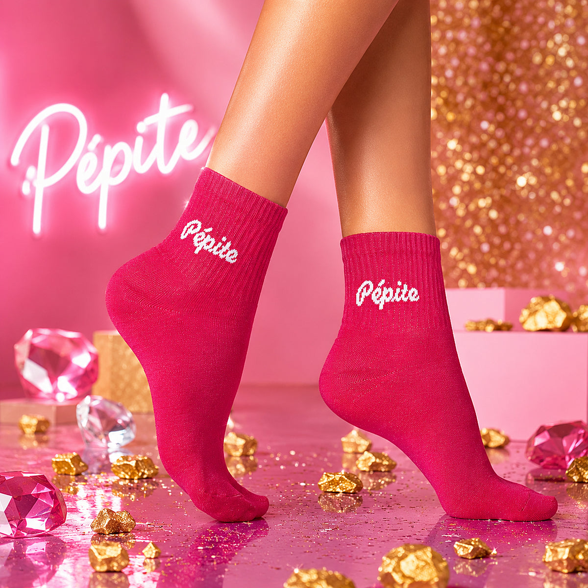 CHAUSSETTES PEPITE