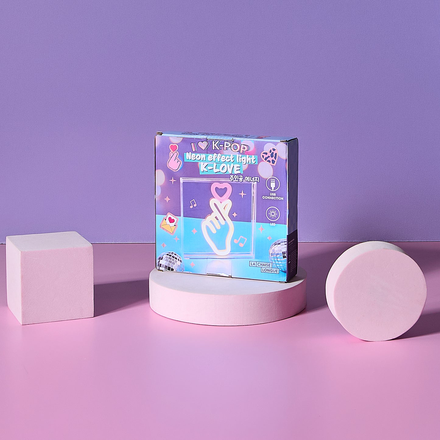 LAMPE EFFET NEON KPOP