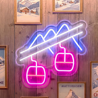 LAMPE EFFET NEON TELECABINES