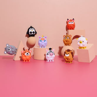 BLIND BOX PORTE CLES ANIMAUX ANTI STRESS