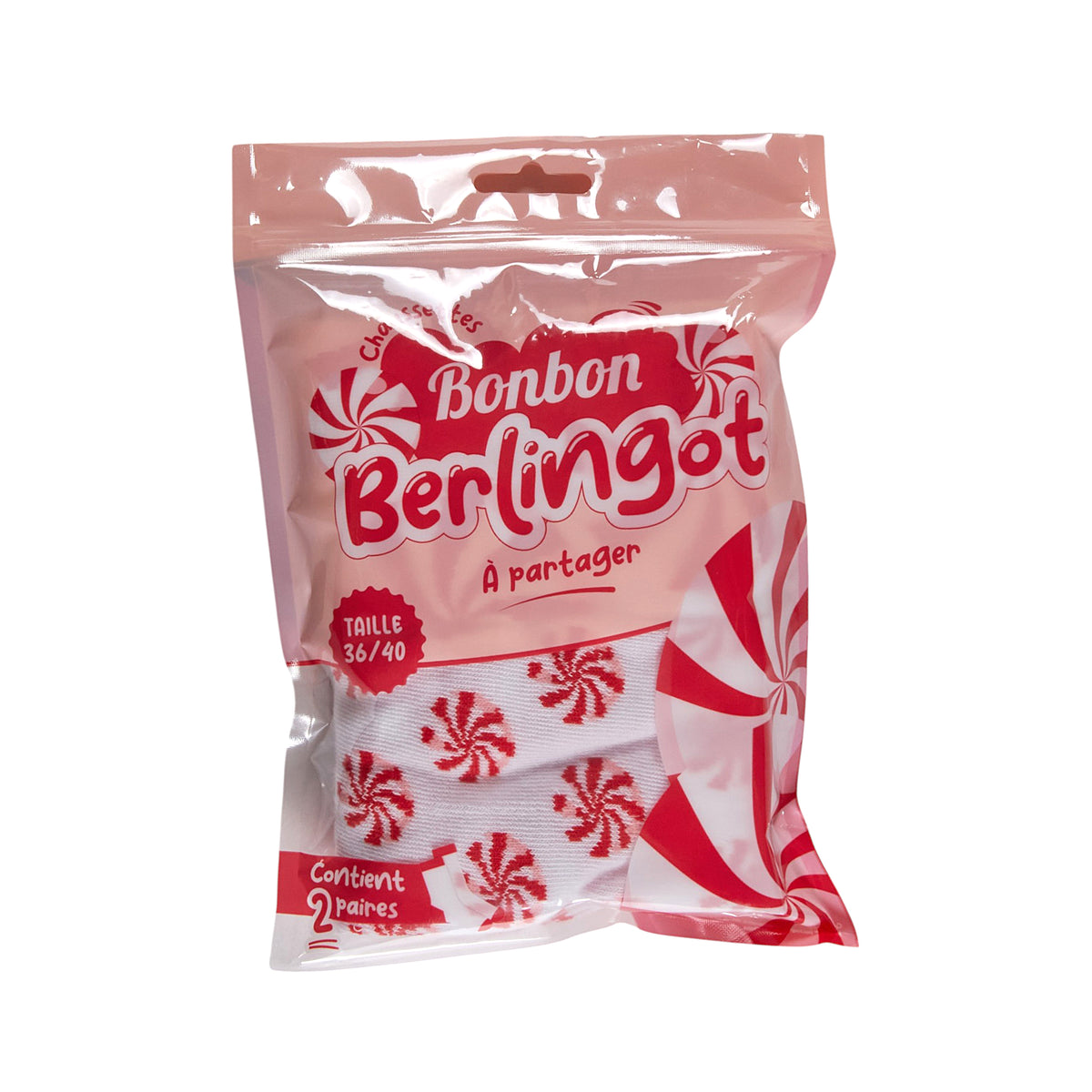 CHAUSSETTES BONBON BERLINGOT 36-40