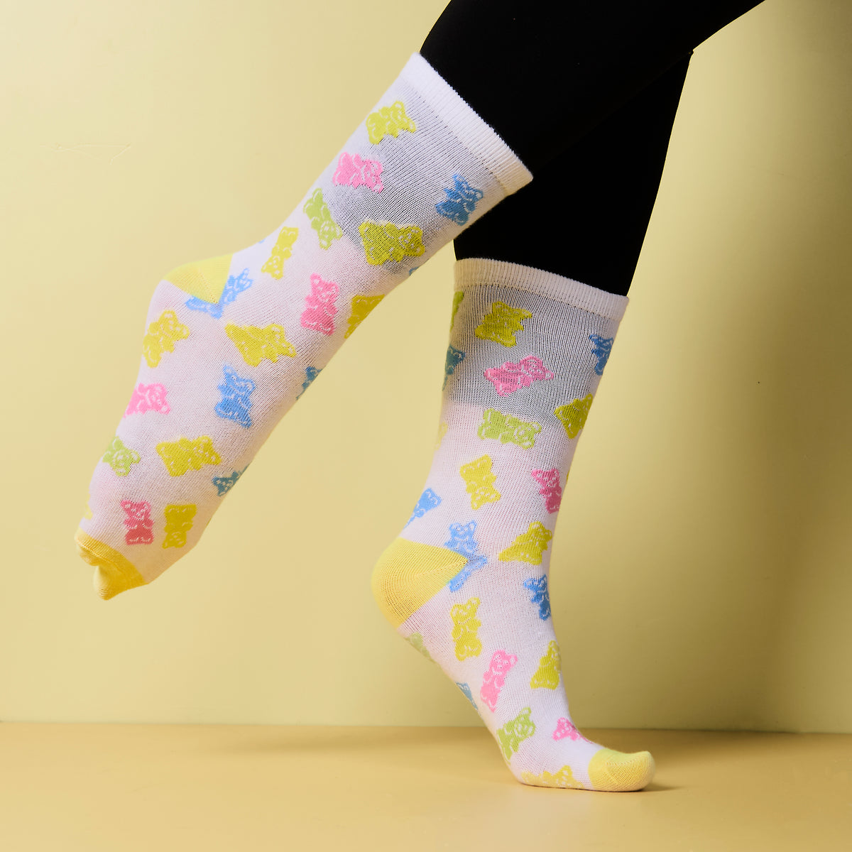 CHAUSSETTES BONBON OURSON 36-40