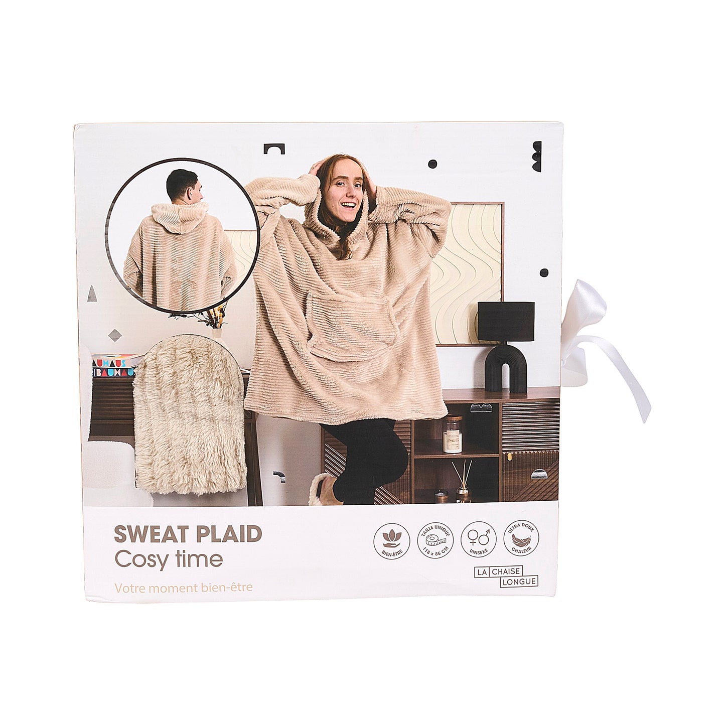 SWEAT PLAID COSY TIME COTELE
