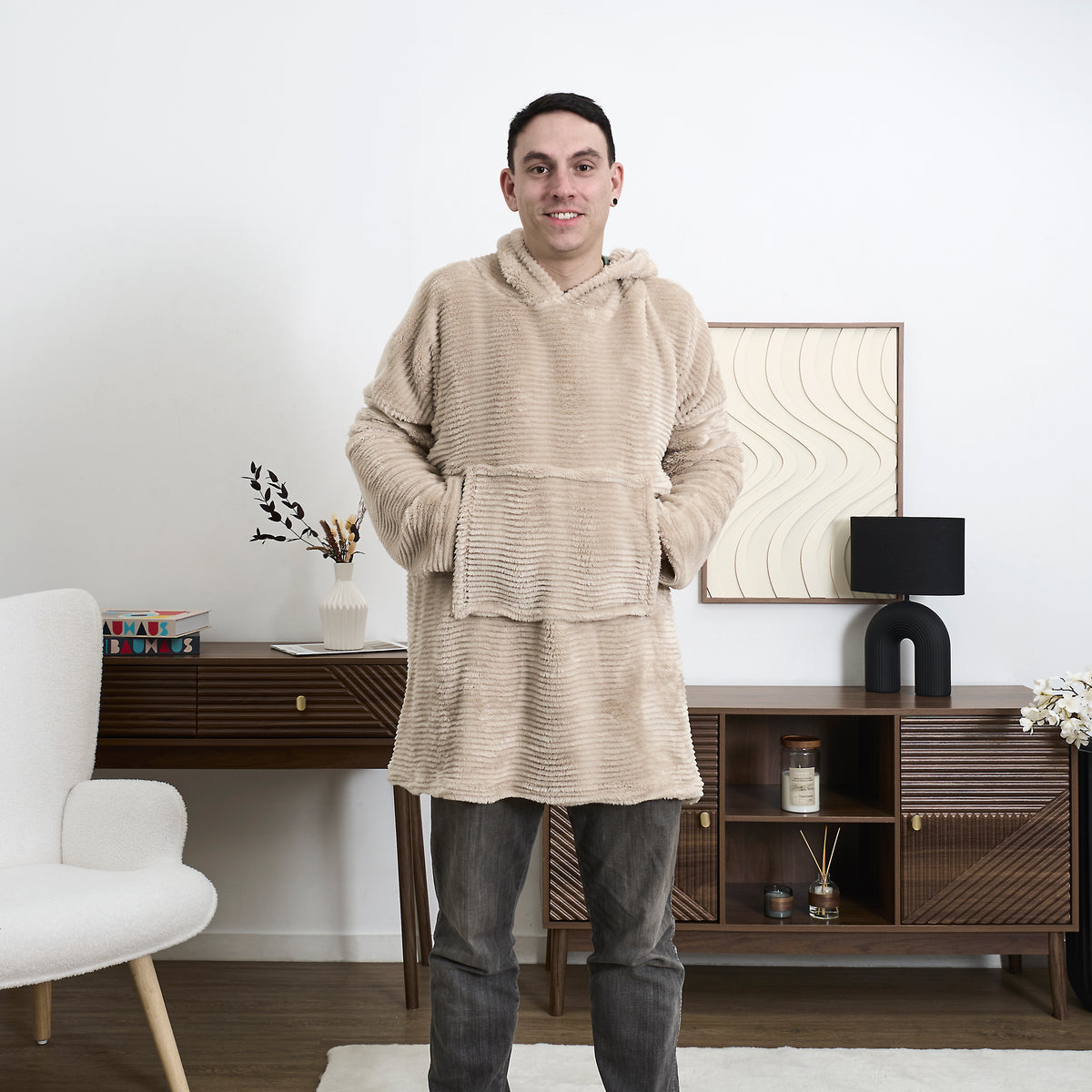 SWEAT PLAID COSY TIME COTELE