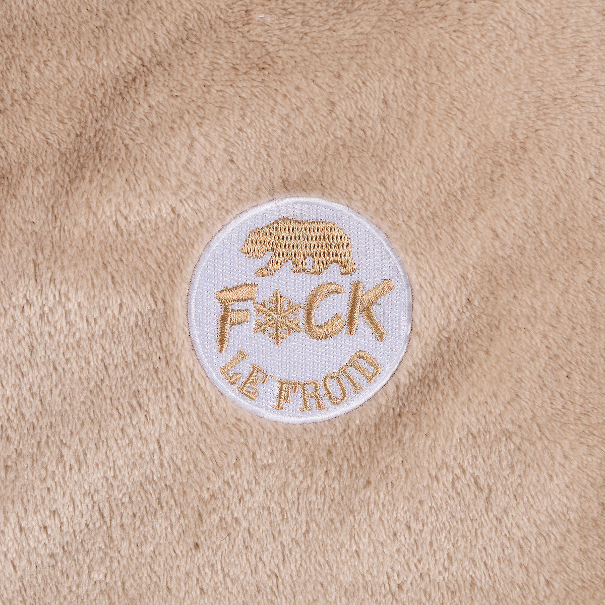 SWEAT PLAID F*CK LE FROID