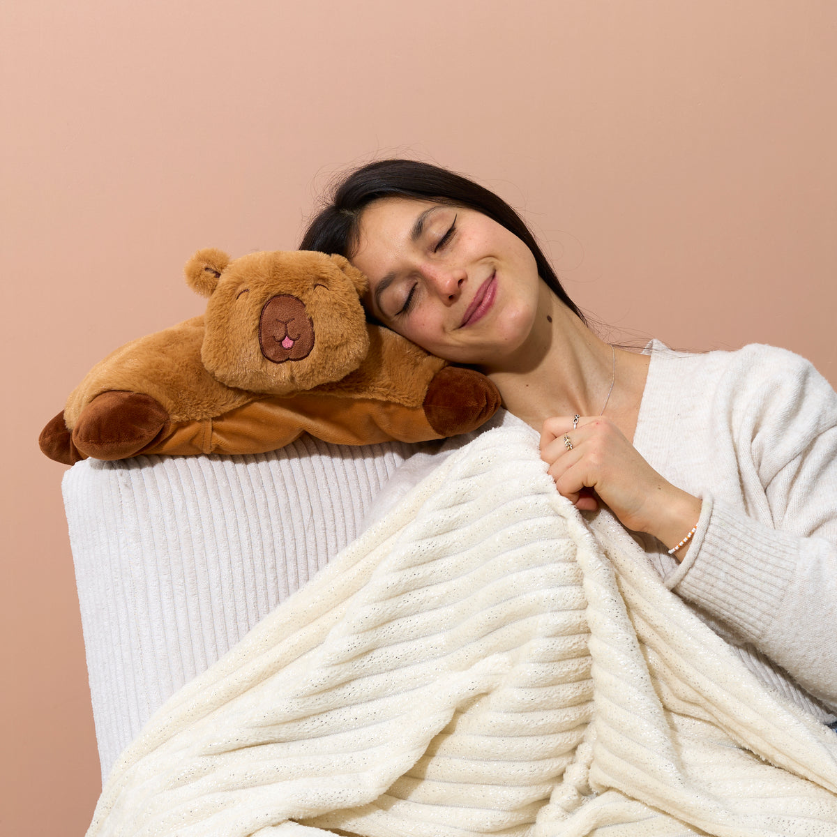 COOKIE MA BOUILLOTTE COUSSIN CAPYBARA