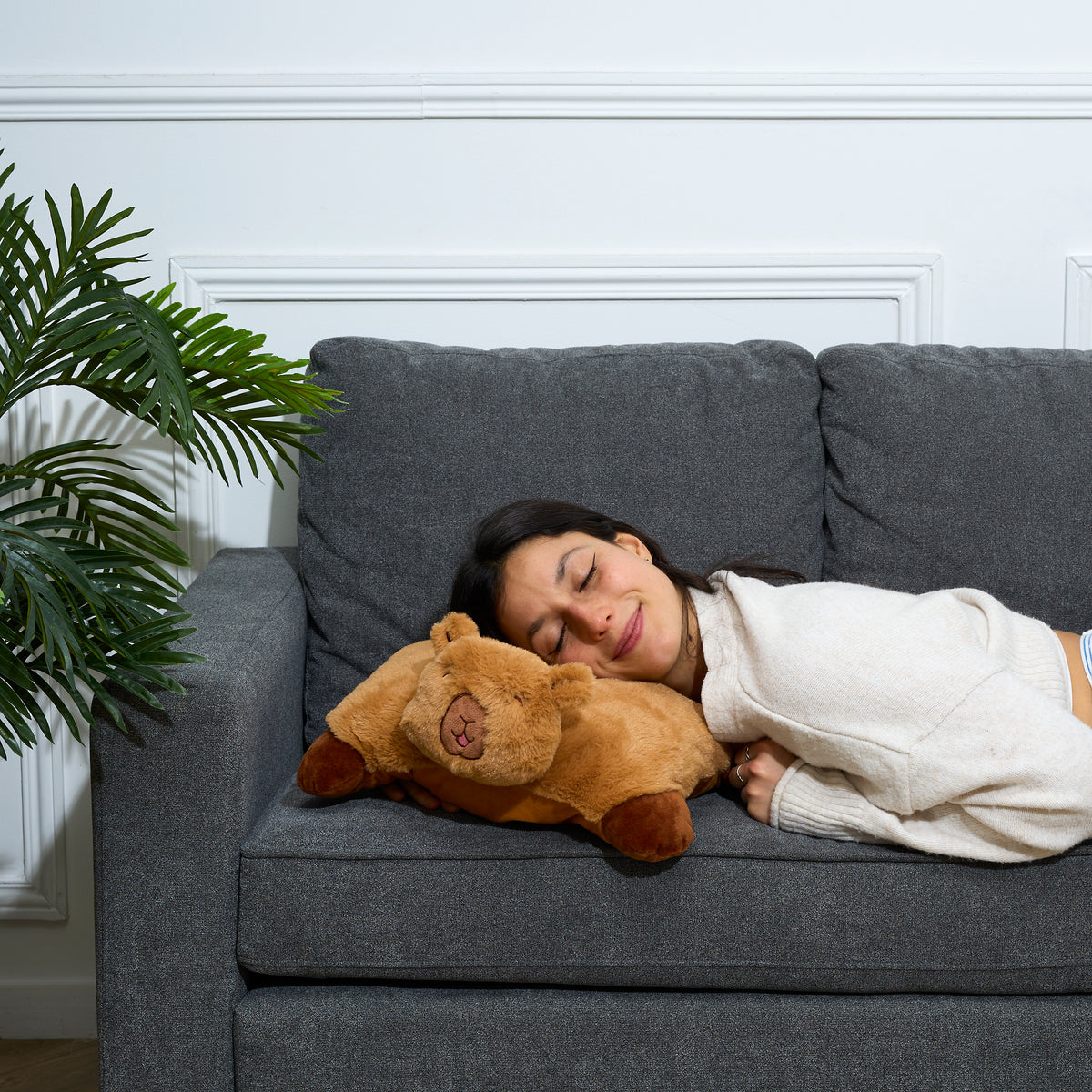 COOKIE MA BOUILLOTTE COUSSIN CAPYBARA