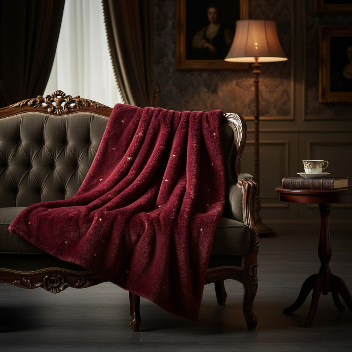 PLAID LUXURY BRODE STELLA
