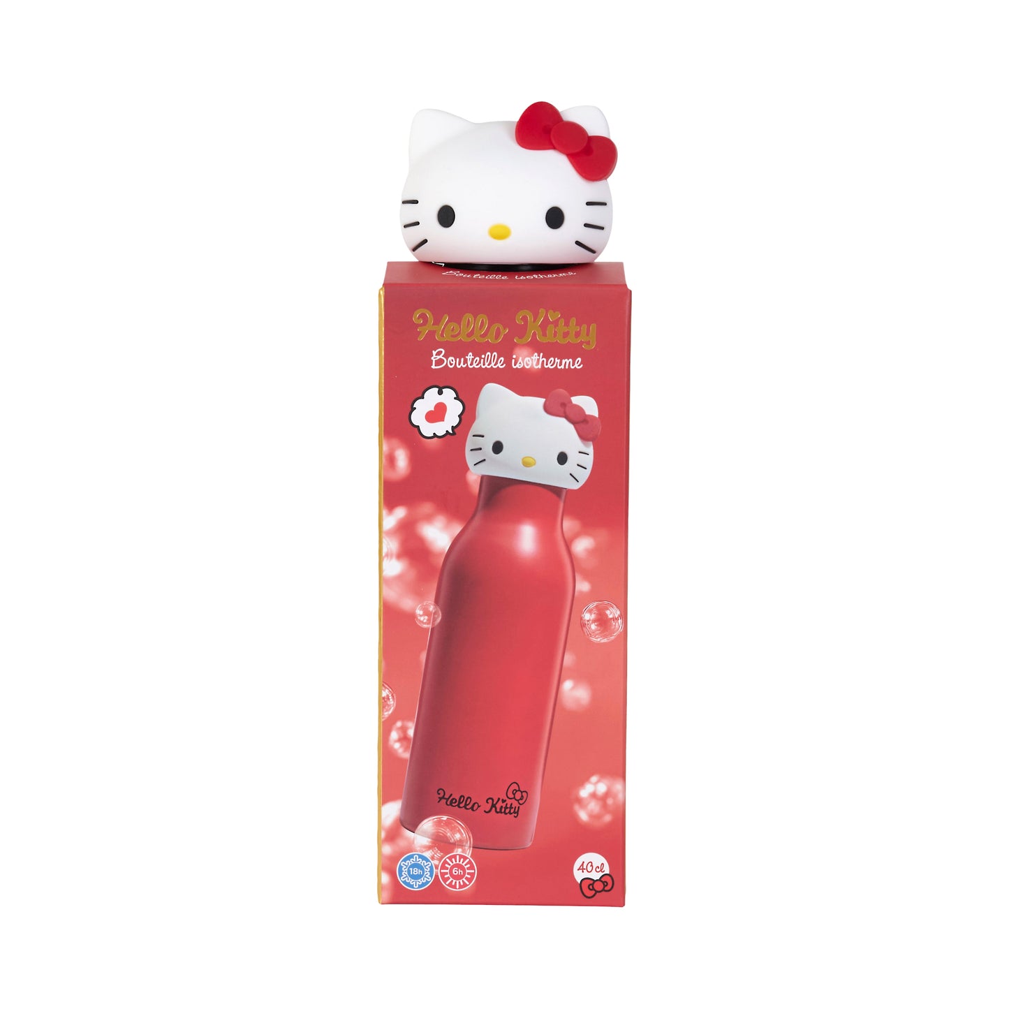 BOUTEILLE ISOTHERME BOUCHON 3D HELLO KITTY