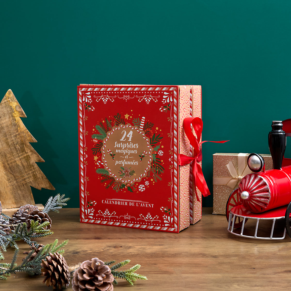 CALENDRIER DE L'AVENT BOUGIES ET SURPRISE PARFUMEES