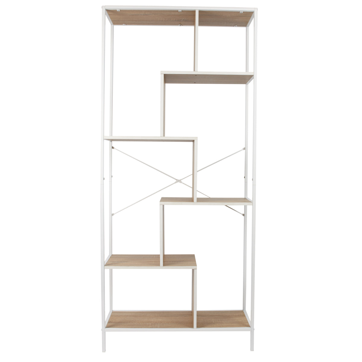 ETAGERE EDISON BLANC 80X30X180CM