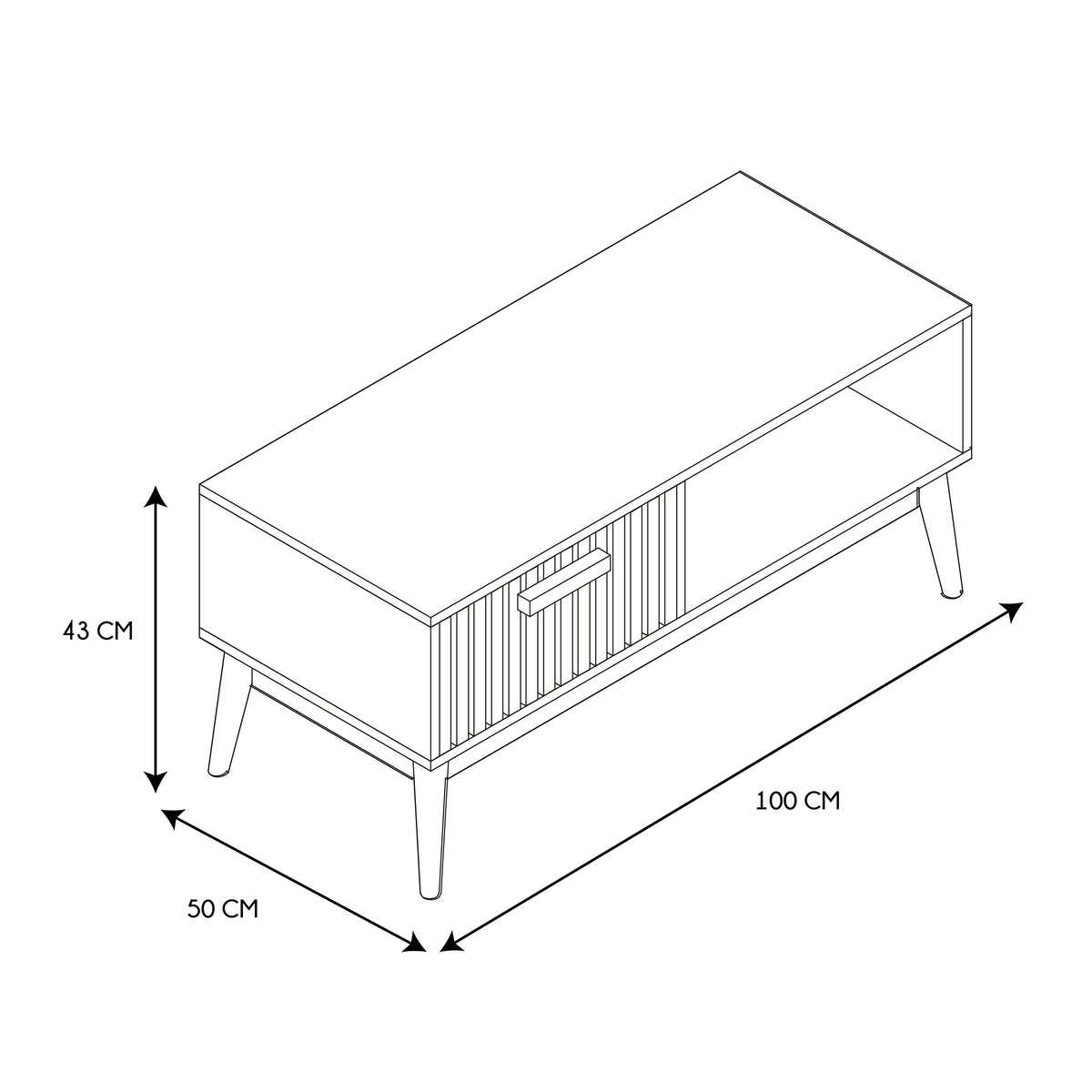 TABLE BASSE KLAUS