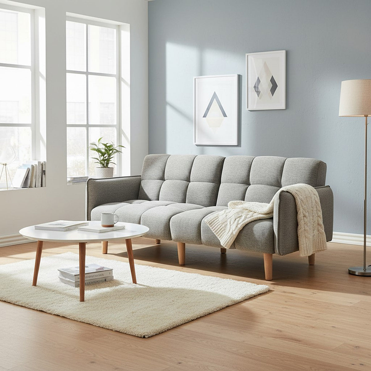 CANAPE CONVERTIBLE DREAM GRIS