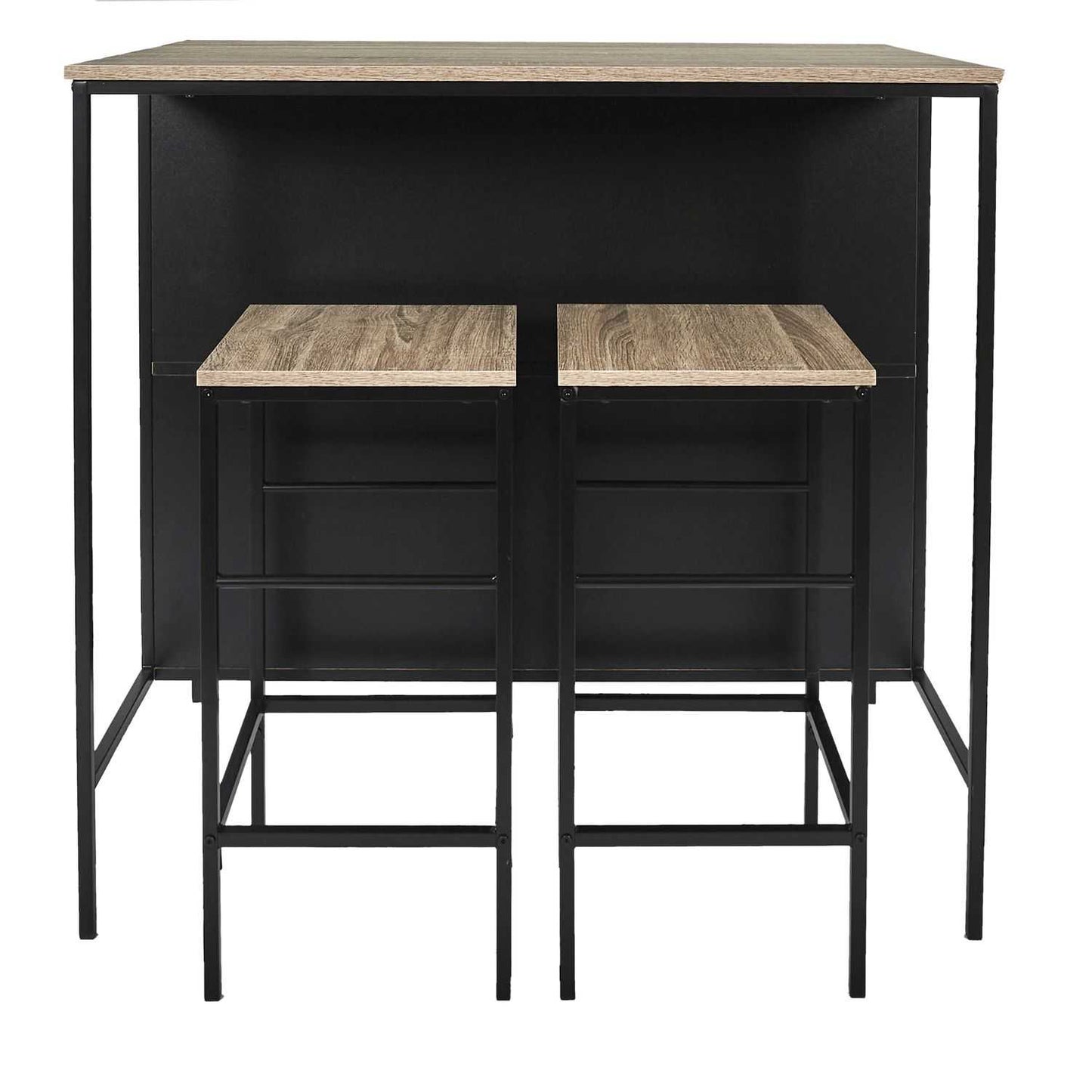 TABLE ILOT 2 TABOURETS LOKA