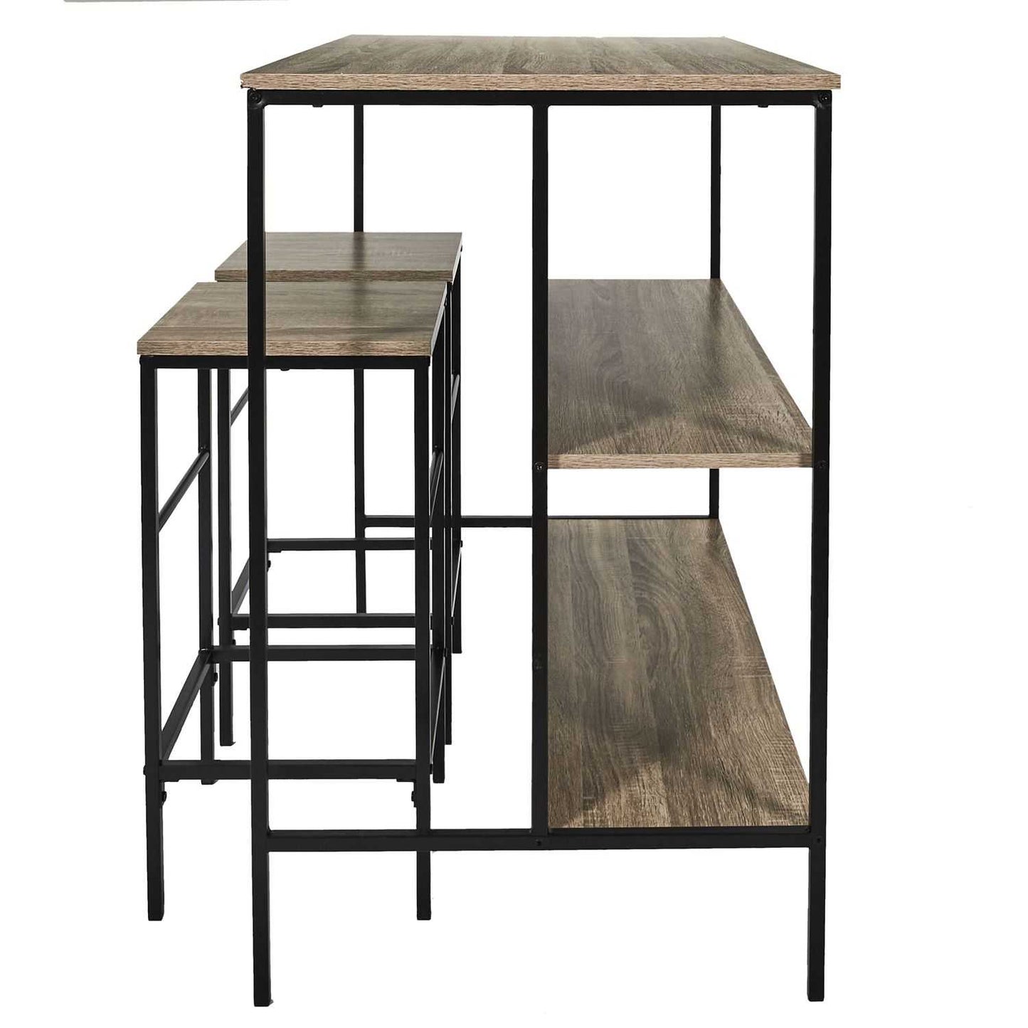 TABLE ILOT 2 TABOURETS LOKA