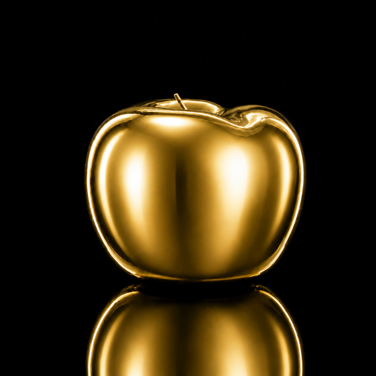 STATUE POMME DORE H27CM