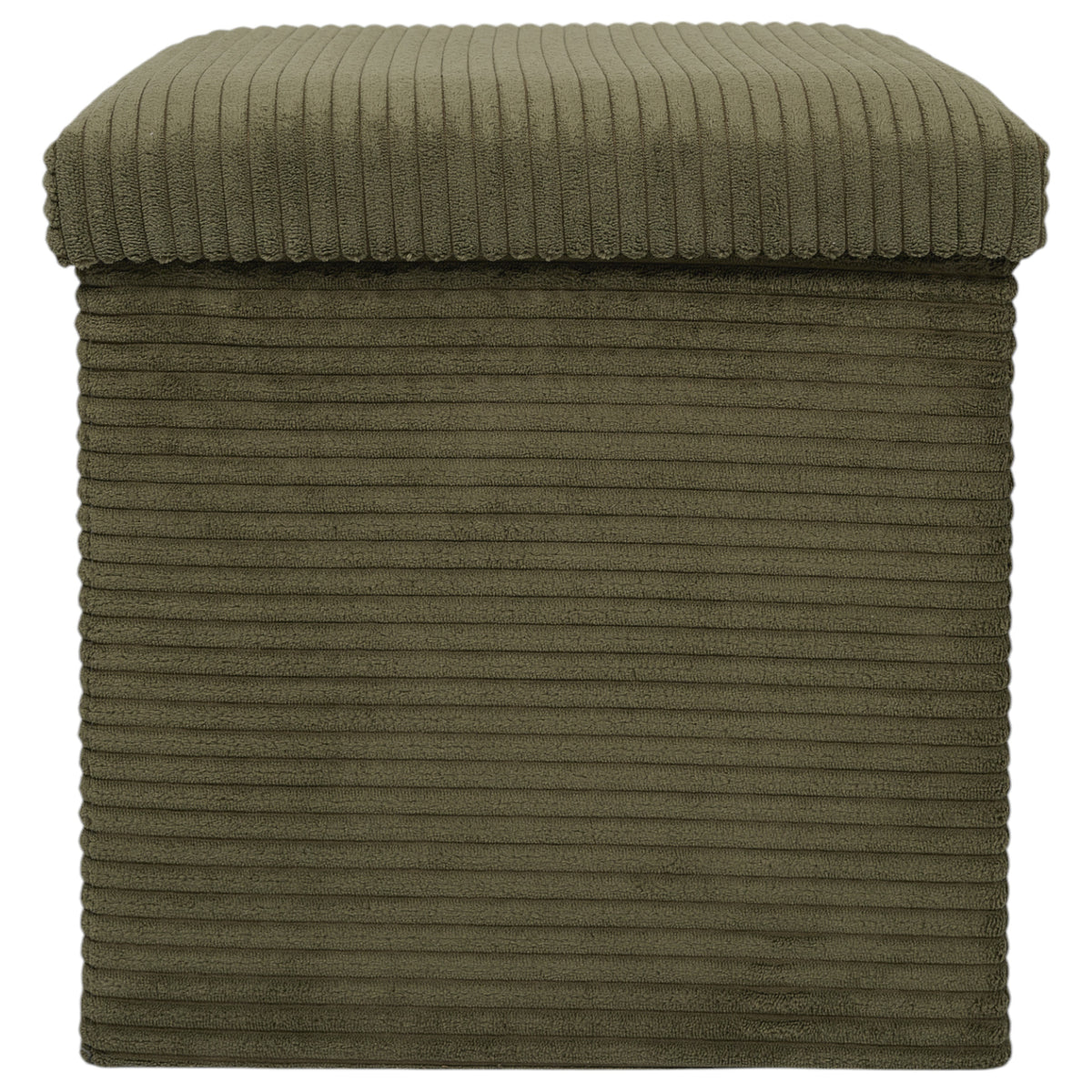 COFFRE POUF PLIABLE COTELE SCOTT VERT