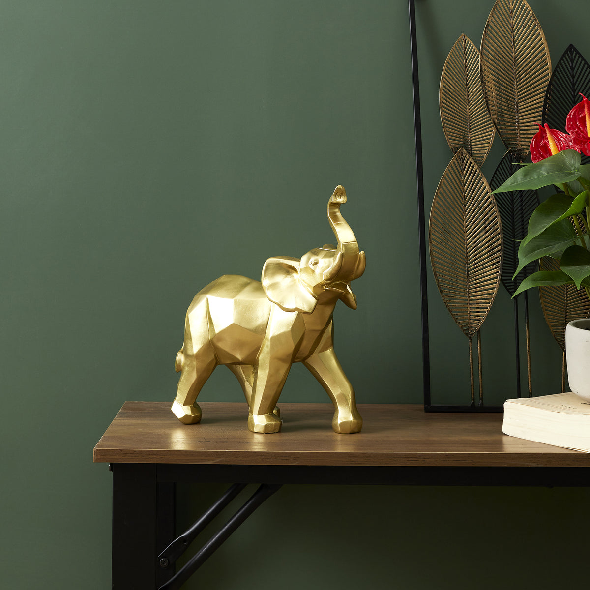 ELEPHANT ORIGAMI DORE H30CM