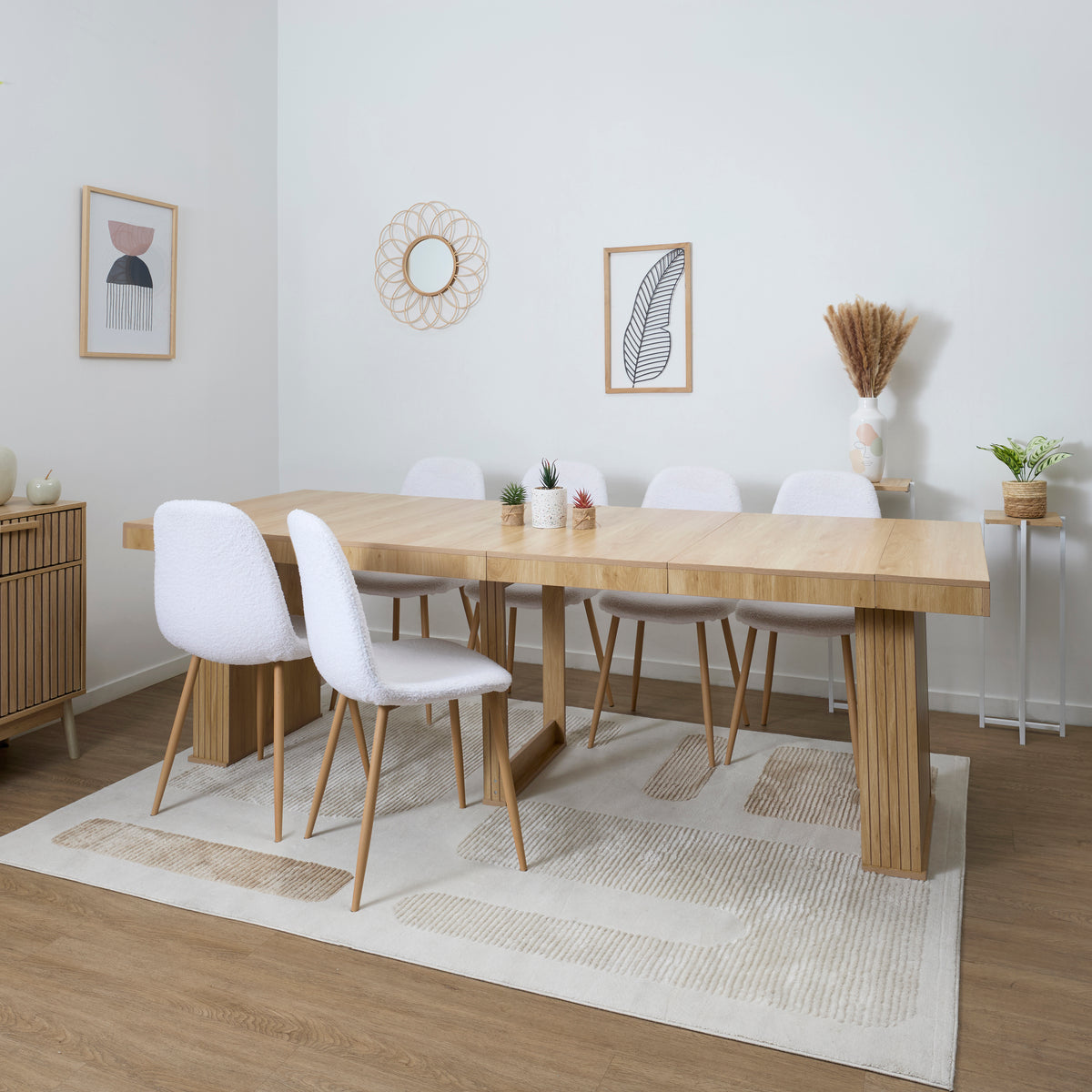 CONSOLE TABLE EXTENSIBLE 47X90 A 235CM KLAUS