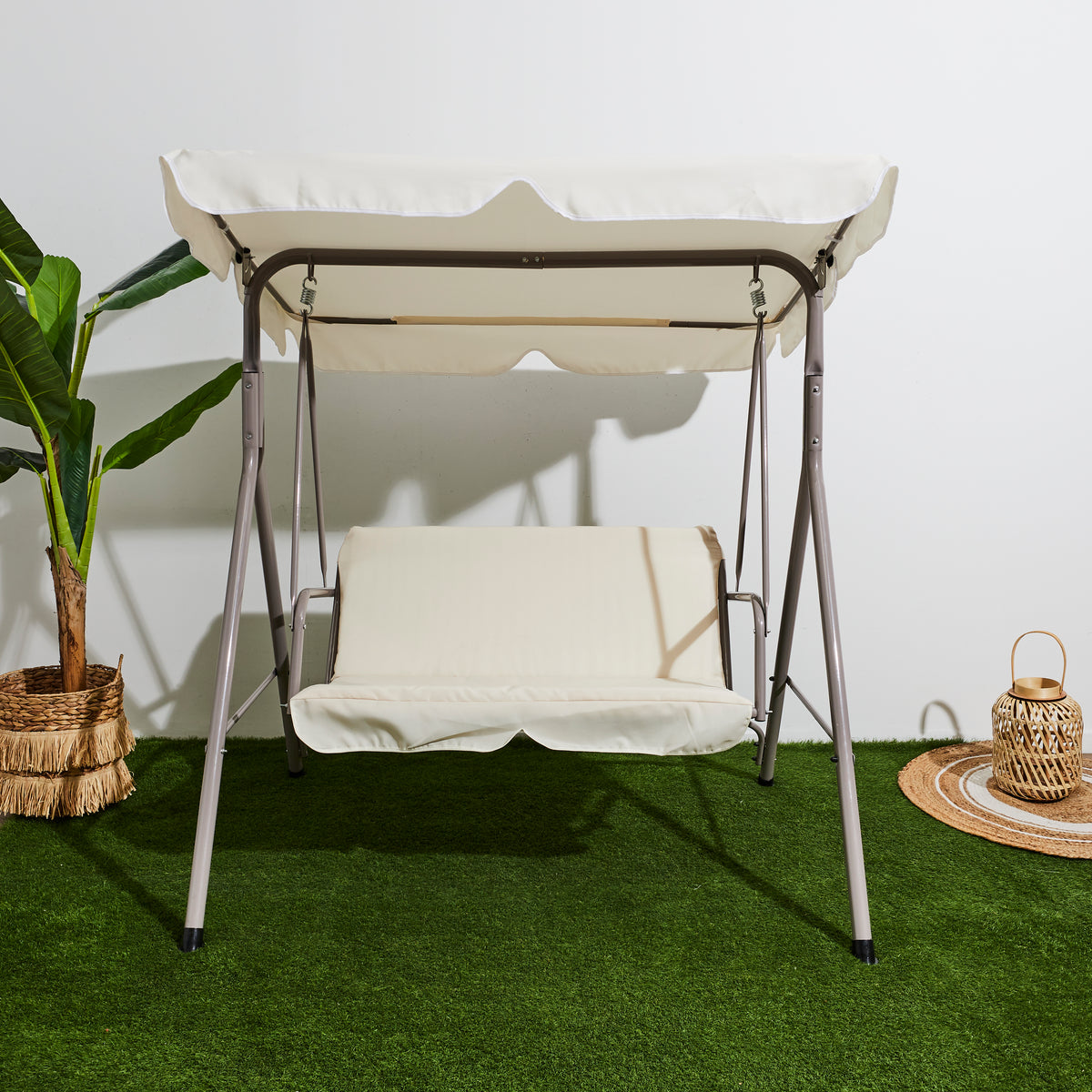 BALANCELLE SORIA BEIGE 140CM