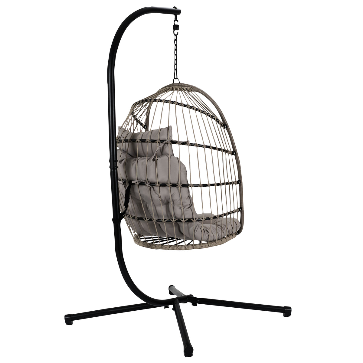 FAUTEUIL SUSPENDU HANOI GRIS