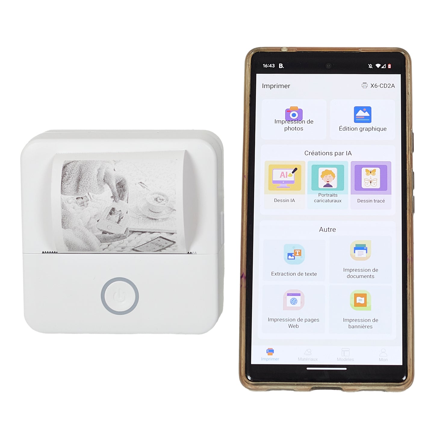 MINI IMPRIMANTE SMILE