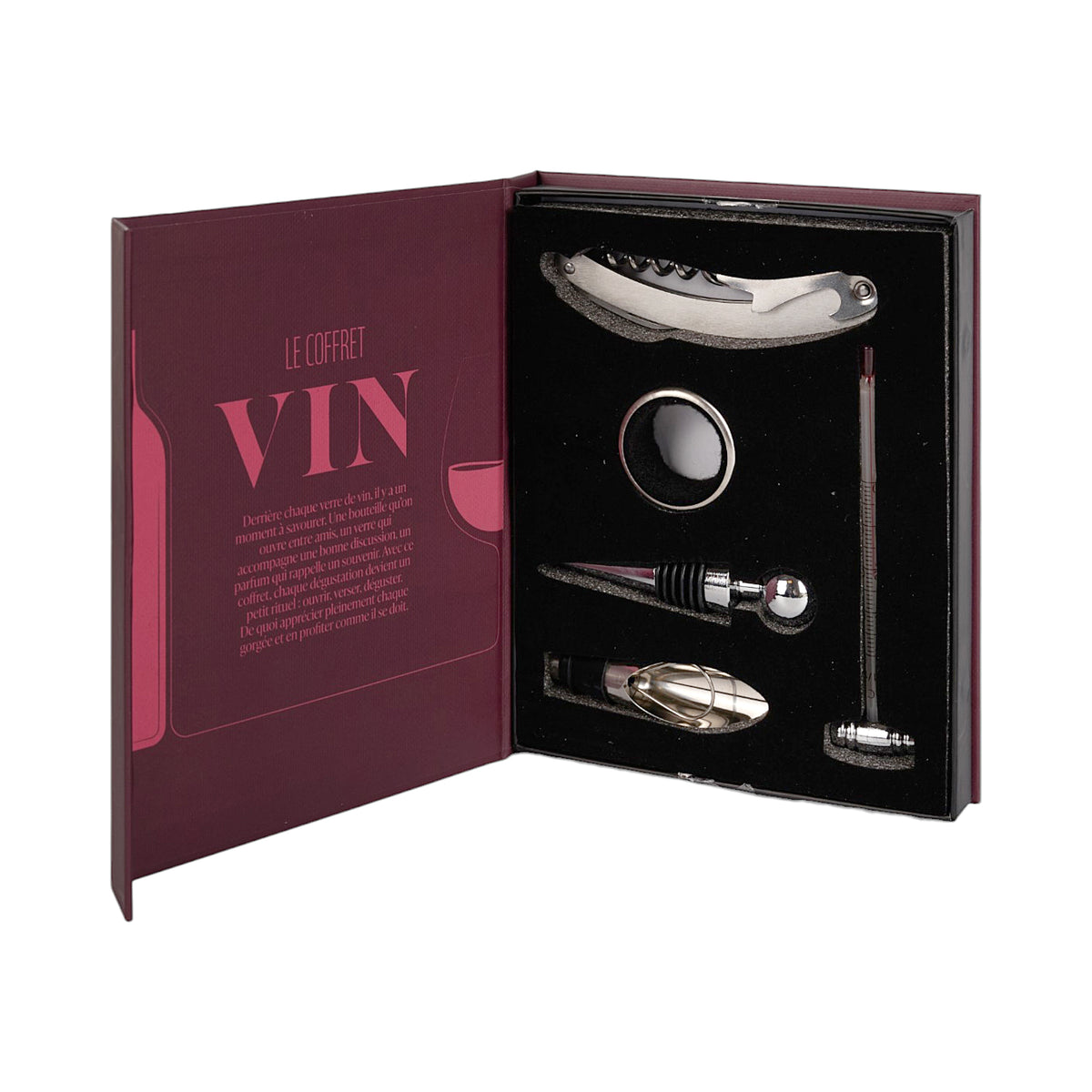COFFRET LIVRE VIN