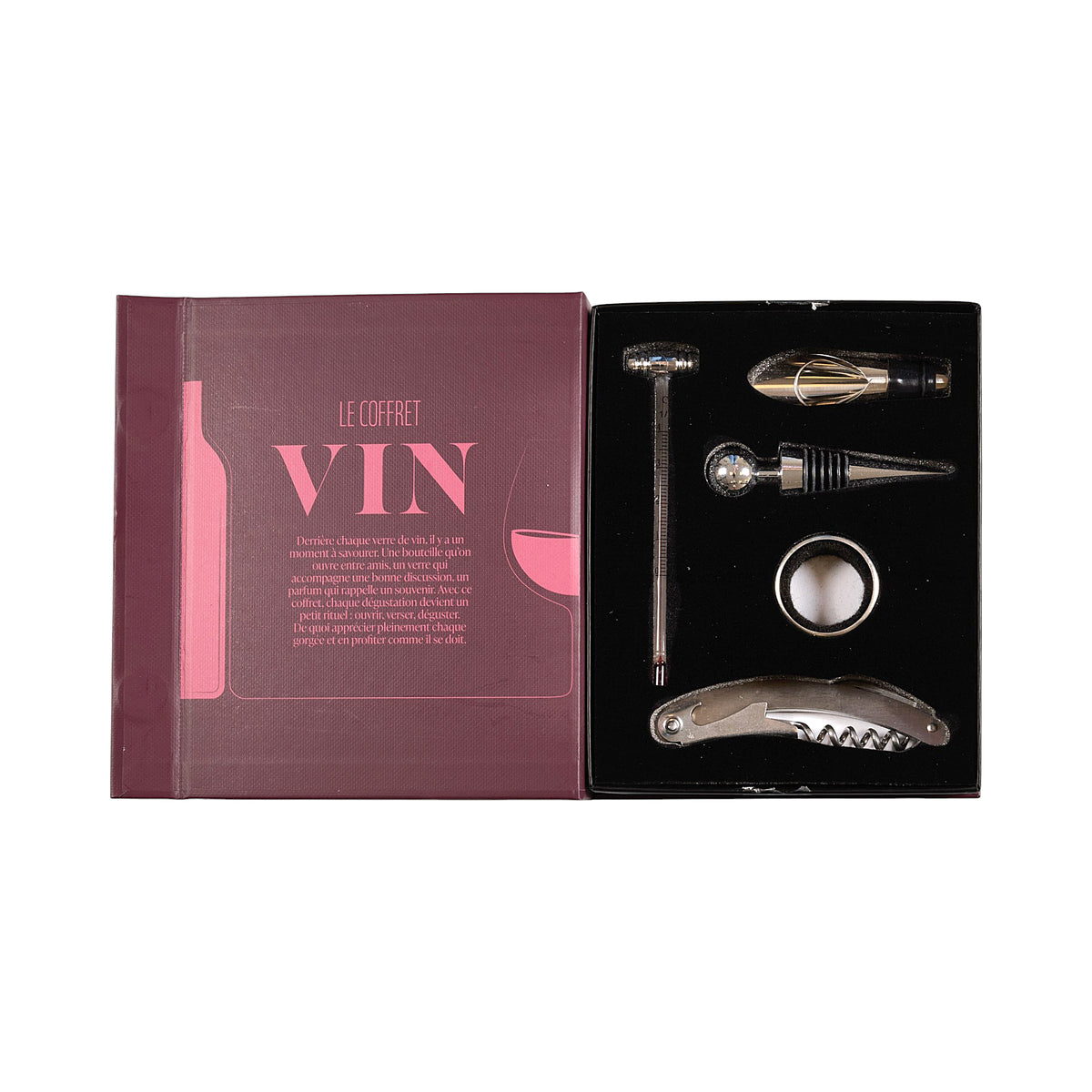COFFRET LIVRE VIN